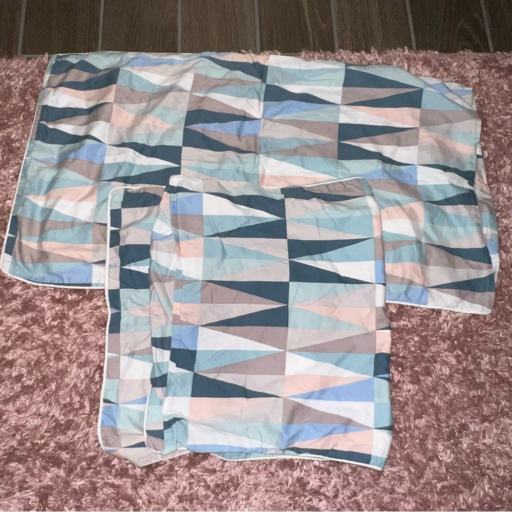 Set of Vintage Lacoste pillow covers